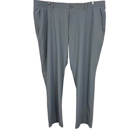Under Armour Size 42 X 30 Mens Straight Leg Pants Lightweight Gray NWT New - Picture 1 of 13